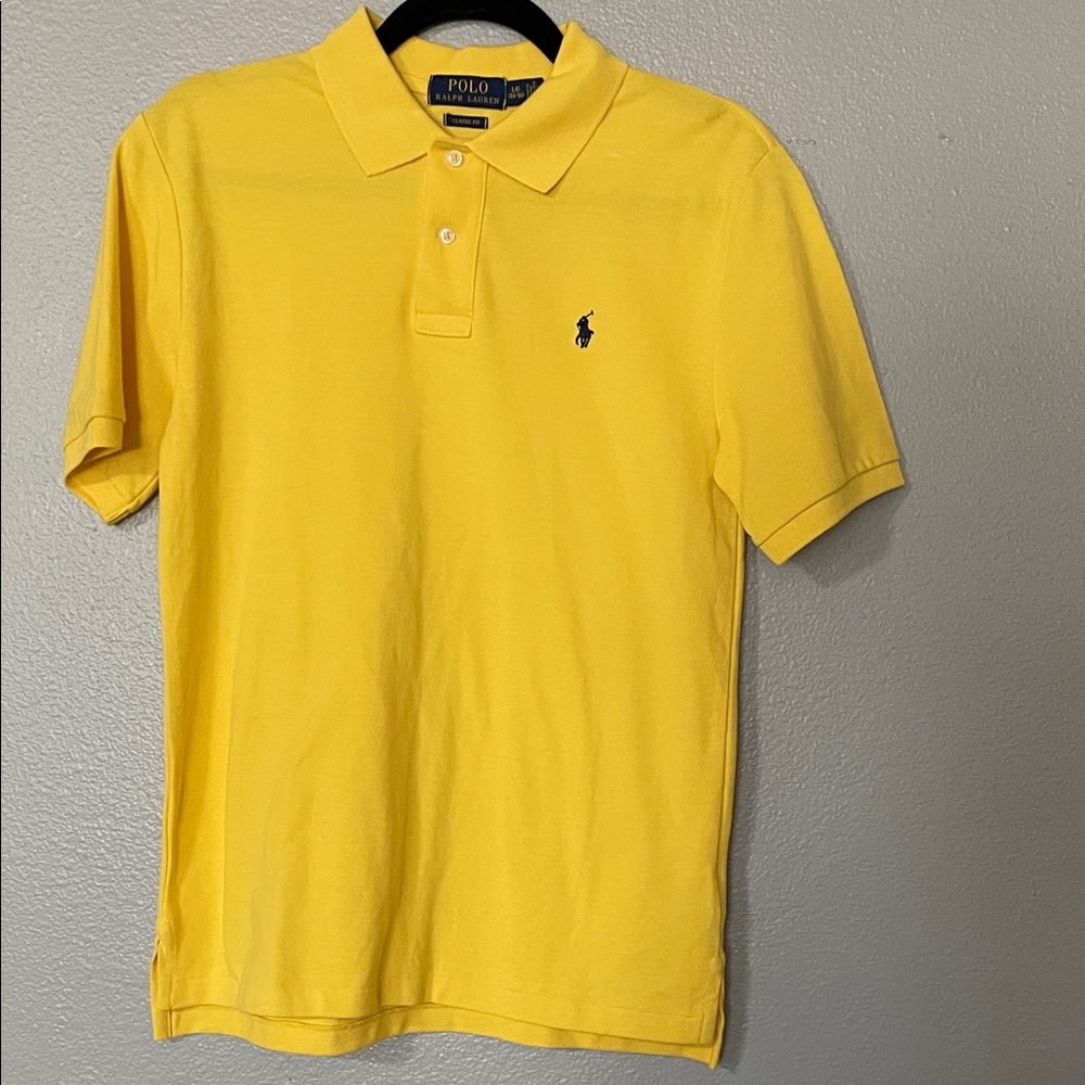Polo by Ralph Lauren Boy's Bright Yellow Polo Shirt